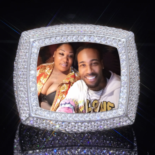 3D CUSTOM PICTURE ICED RING