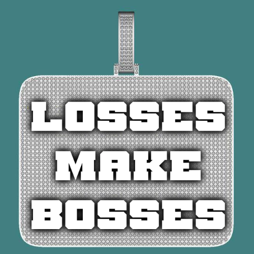 CUSTOM LETTER NECKLACE 3D BIG SQUARE