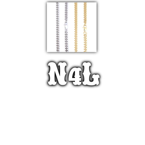 Custom Letters Freibeuter Font Necklace