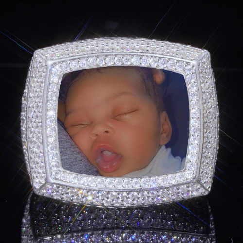 3D CUSTOM PICTURE ICED RING
