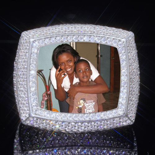 3D CUSTOM PICTURE ICED RING