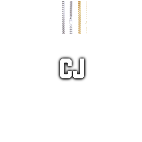 Custom Letters Baguette Two Layer Necklace