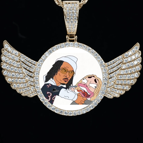 CUSTOM PICTURE PENDANT STYLE-4