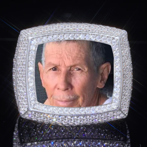 3D CUSTOM PICTURE ICED RING