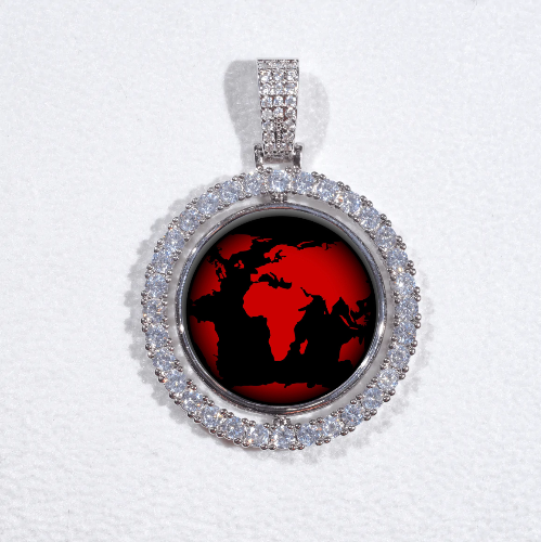 3D Spinning 2-Faced Custom Picture Pendant