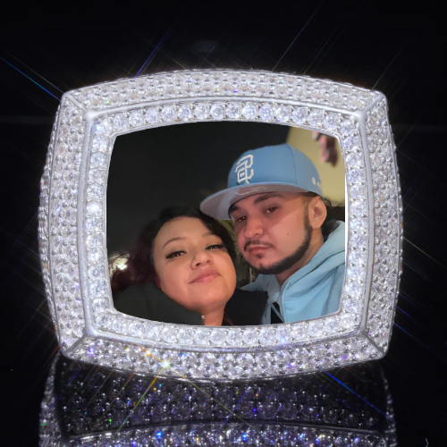 3D CUSTOM PICTURE ICED RING
