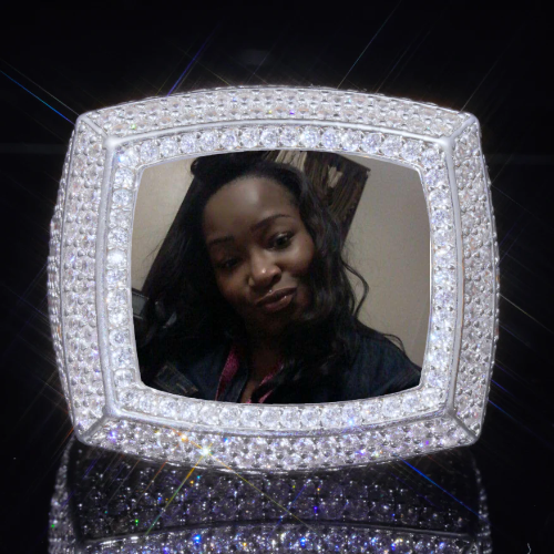 3D CUSTOM PICTURE ICED RING