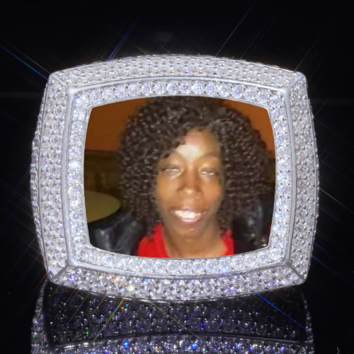 3D CUSTOM PICTURE ICED RING