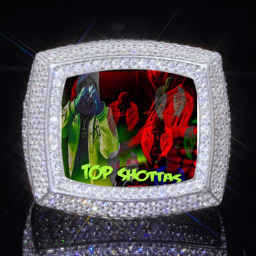 3D CUSTOM PICTURE ICED RING