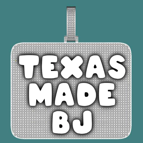 CUSTOM LETTER NECKLACE 3D BIG SQUARE