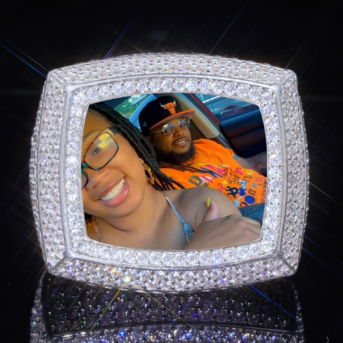 3D CUSTOM PICTURE ICED RING