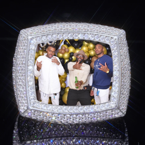 3D CUSTOM PICTURE ICED RING
