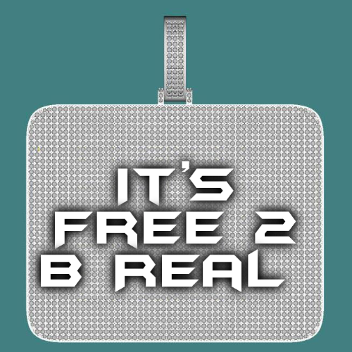 CUSTOM LETTER NECKLACE 3D BIG SQUARE