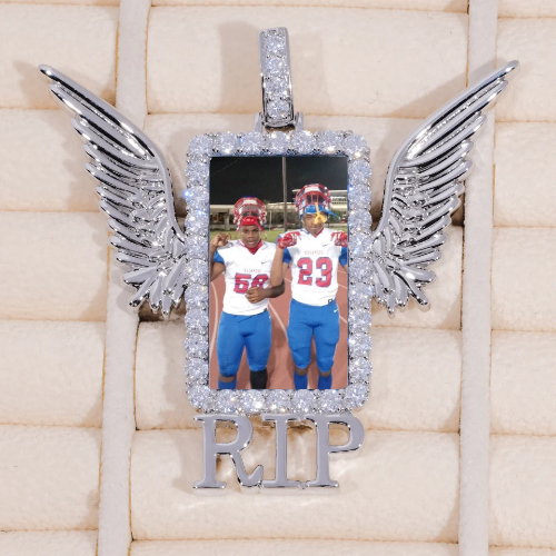 RIP WING 3D CUSTOM PICTURE PENDANT