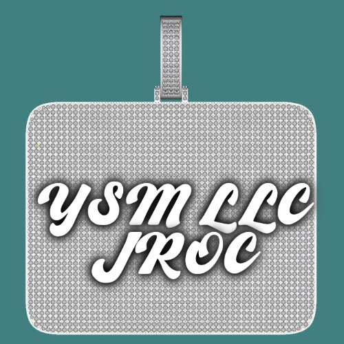 CUSTOM LETTER NECKLACE 3D BIG SQUARE