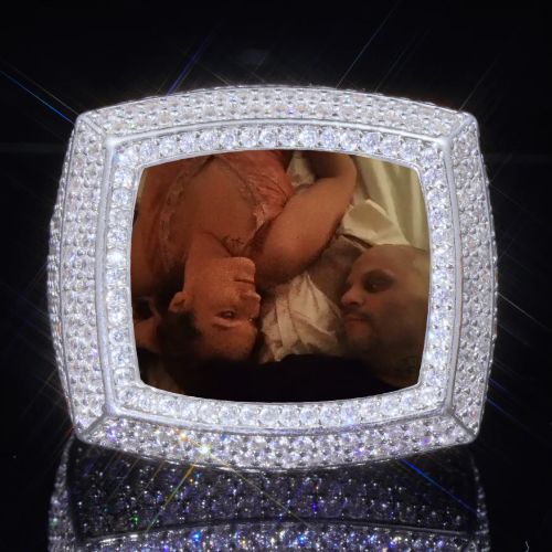 3D CUSTOM PICTURE ICED RING