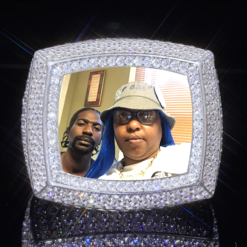 3D CUSTOM PICTURE ICED RING