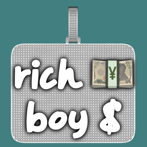 CUSTOM LETTER NECKLACE 3D BIG SQUARE