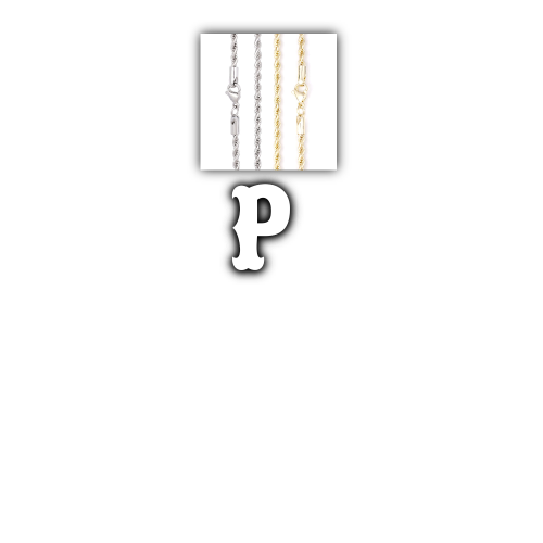Custom Letters Freibeuter Font Necklace