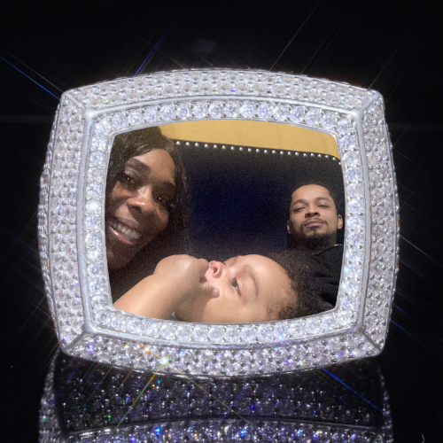 3D CUSTOM PICTURE ICED RING