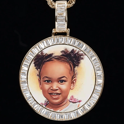 CUSTOM PICTURE PENDANT STYLE-2