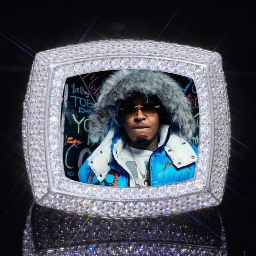3D CUSTOM PICTURE ICED RING