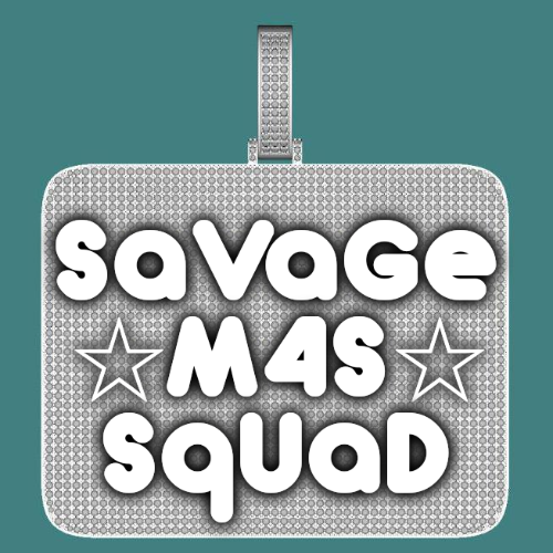 CUSTOM LETTER NECKLACE 3D BIG SQUARE