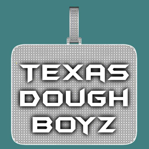 CUSTOM LETTER NECKLACE 3D BIG SQUARE