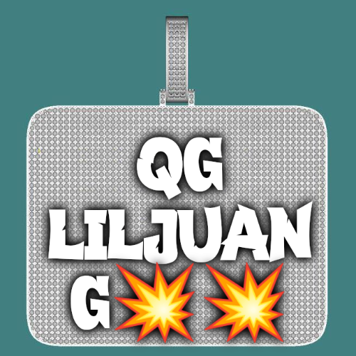 CUSTOM LETTER NECKLACE 3D BIG SQUARE
