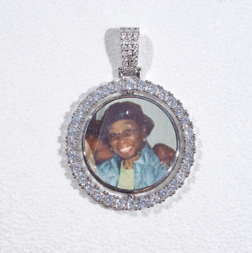 3D Spinning 2-Faced Custom Picture Pendant