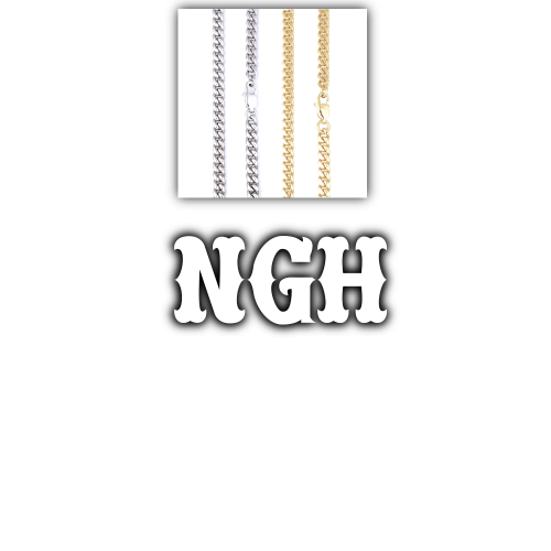 Custom Letters Freibeuter Font Necklace