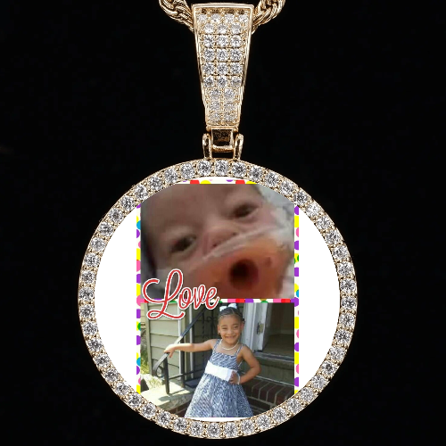 CUSTOM PICTURE PENDANT STYLE-1
