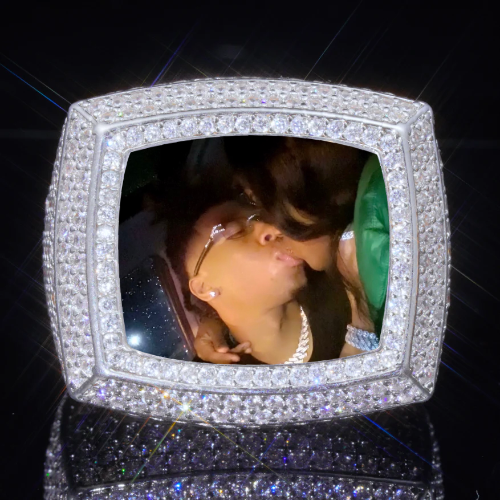3D CUSTOM PICTURE ICED RING