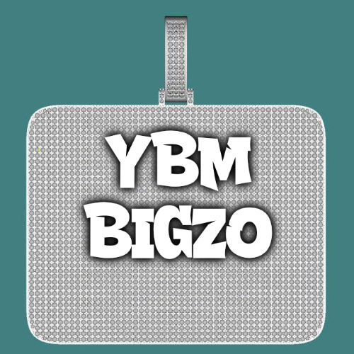 CUSTOM LETTER NECKLACE 3D BIG SQUARE