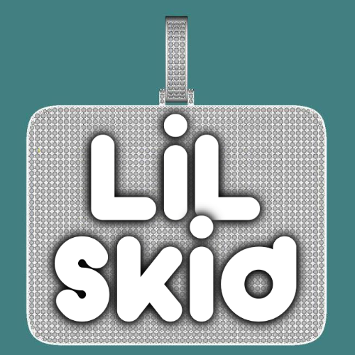 CUSTOM LETTER NECKLACE 3D BIG SQUARE