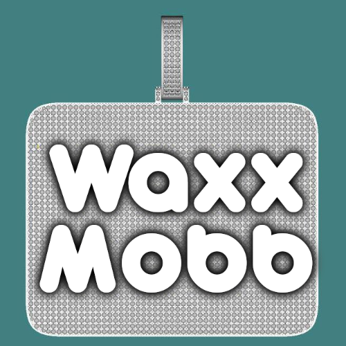 CUSTOM LETTER NECKLACE 3D BIG SQUARE
