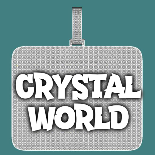 CUSTOM LETTER NECKLACE 3D BIG SQUARE