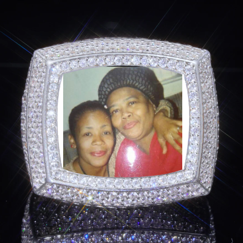 3D CUSTOM PICTURE ICED RING