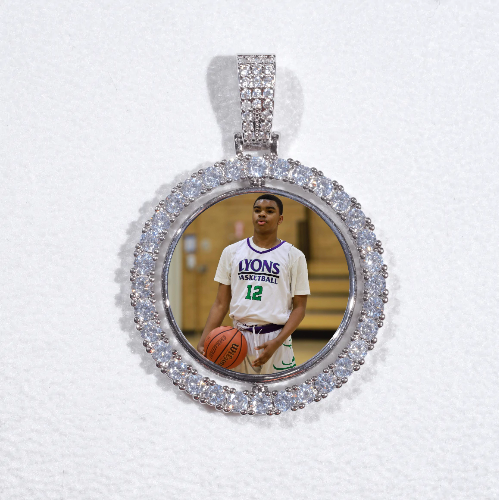 3D Spinning 2-Faced Custom Picture Pendant
