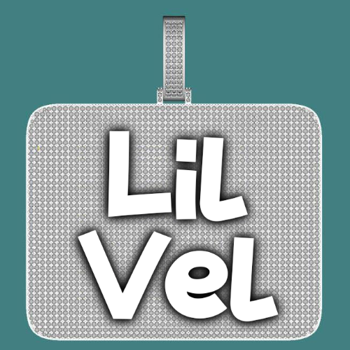 CUSTOM LETTER NECKLACE 3D BIG SQUARE