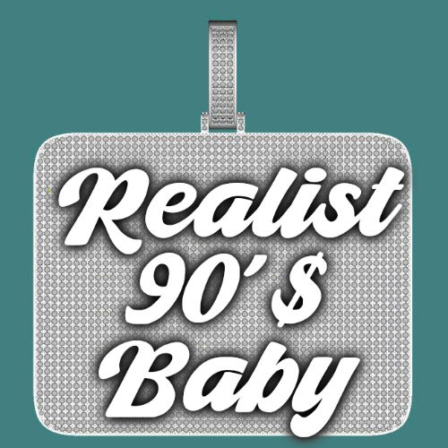 CUSTOM LETTER NECKLACE 3D BIG SQUARE