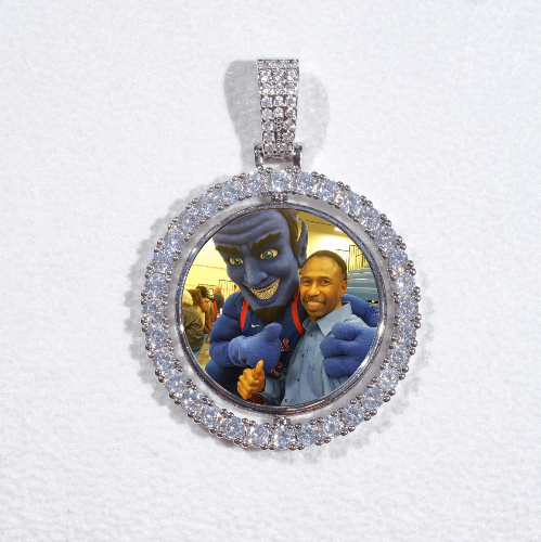 3D Spinning 2-Faced Custom Picture Pendant