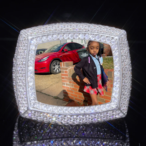 3D CUSTOM PICTURE ICED RING