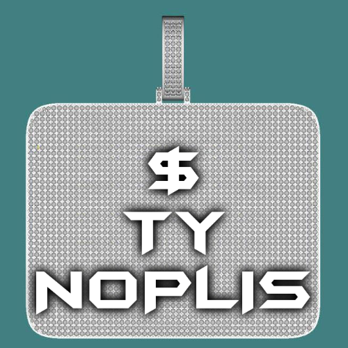 CUSTOM LETTER NECKLACE 3D BIG SQUARE