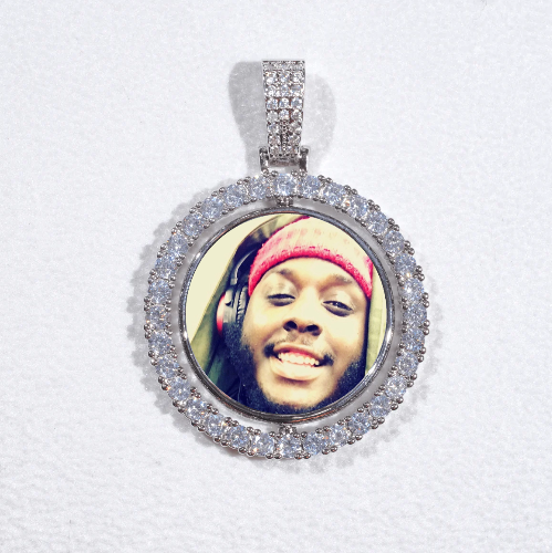 3D Spinning 2-Faced Custom Picture Pendant