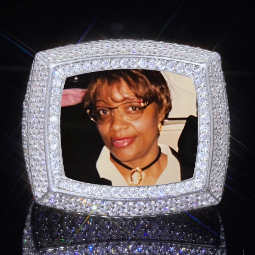 3D CUSTOM PICTURE ICED RING