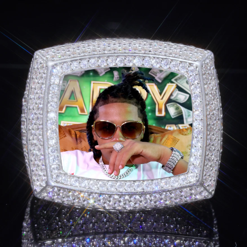 3D CUSTOM PICTURE ICED RING