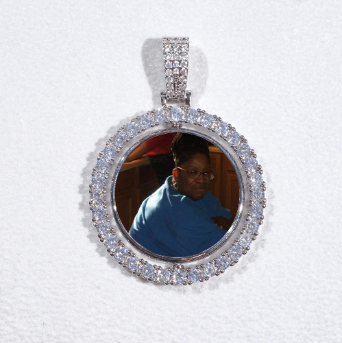 3D Spinning 2-Faced Custom Picture Pendant