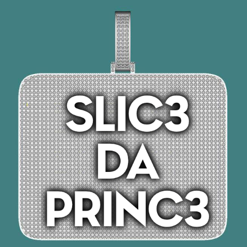 CUSTOM LETTER NECKLACE 3D BIG SQUARE