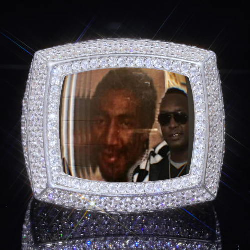3D CUSTOM PICTURE ICED RING